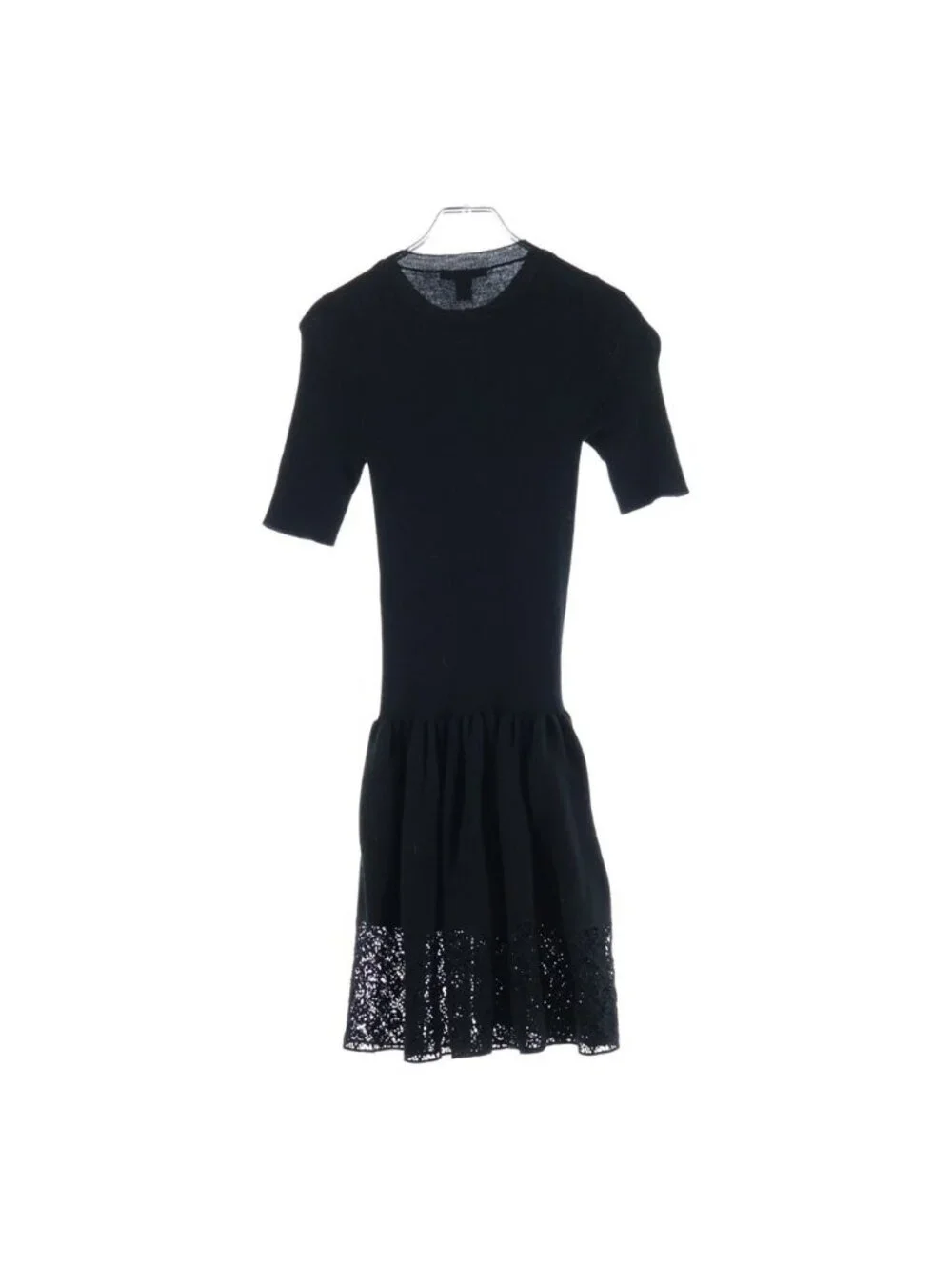 Louis Vuitton Wool Lace Knit Dress